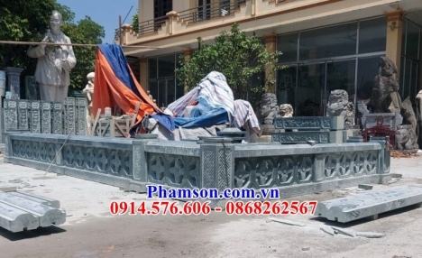 047++ Lan can bằng đá đẹp – tường bao