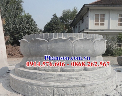 022++Mộ tròn bằng đá đẹp bán hoà bình