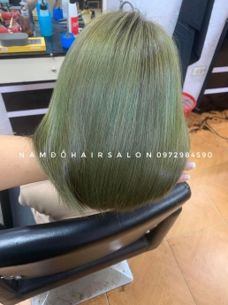 Làm Màu Xanh Rêu Ở Đâu Đẹp Giá Rẻ Hoài Đức - Nam Đỗ Hair Salon