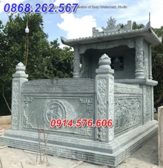036~ mộ một mái đá đơn giản tại khánh hoà