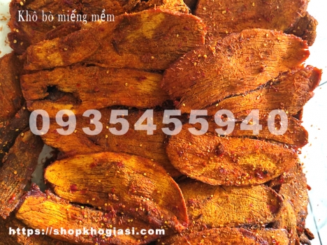 Sỉ lẻ khô bò miếng Nhật Hưng