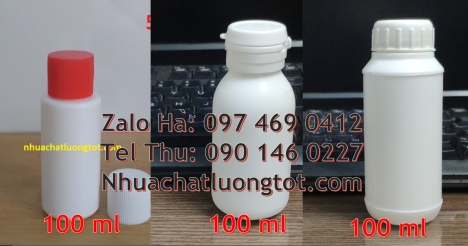 Chai nhựa đựng thuốc thú y chai nhựa đựng thuốc thủy sản chai nhựa đựng nông dược Chai 30ml đựng