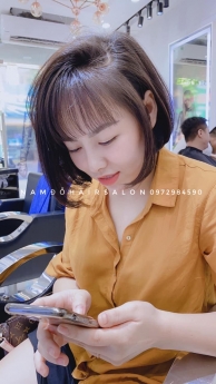Uốn Tóc Ngắn Mái Bay Ở Đâu Đẹp Giá Rẻ Hoài Đức - Nam Đỗ Hair Salon