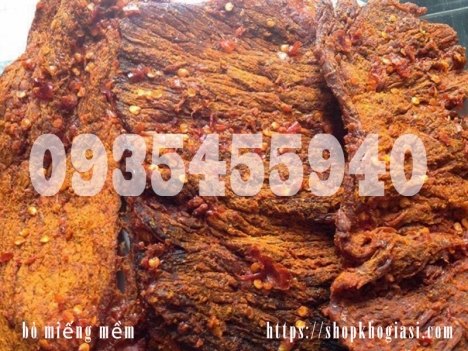 Sỉ lẻ khô bò miếng Nhật Hưng