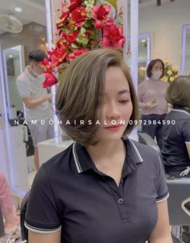 Uốn Tóc Bob Mái Lệch Ở Đâu Đẹp Giá Rẻ Hoài Đức - Nam Đỗ Hair Salon
