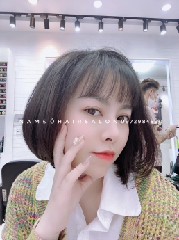 Uốn Tóc Ngắn Mái Mưa Ở Đâu Đẹp Giá Rẻ Hoài Đức - Nam Đỗ Hair Salon