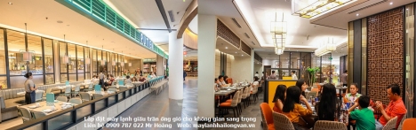 Máy lạnh âm trần (giấu trần) nối ống gió Toshiba với công nghệ làm lạnh nhanh chóng