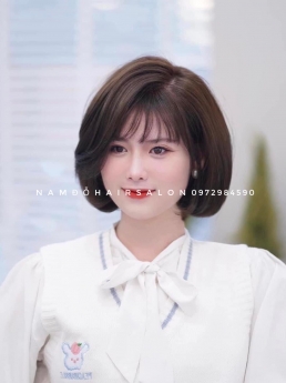 Uốn Cụp Phồng Tóc Ngang Vuông Ở Đâu Đẹp Uy Tín Giá Rẻ Hoài Đức - Nam Đỗ Hair Salon
