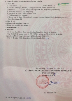 Bán gấp 75m đất Mai Nội Trục chính kinh doanh đường 10m thông thoáng