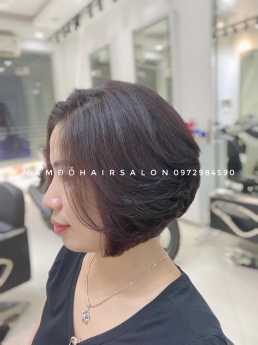 Uốn Tóc Ngắn Mái Bay Ở Đâu Đẹp Giá Rẻ Hoài Đức - Nam Đỗ Hair Salon