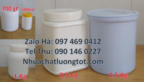 hũ đựng kem 100g, hũ kem body 200g hũ pet nhựa 200gr hũ 250 gram đựng bánh kẹo hũ nhựa 250 gram đ