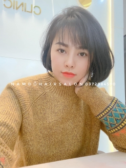 Uốn Phục Hồi Tóc Ngang Vuông Ở Đâu Đẹp Uy Tín Giá Rẻ Hoài Đức - Nam Đỗ Hair Salon