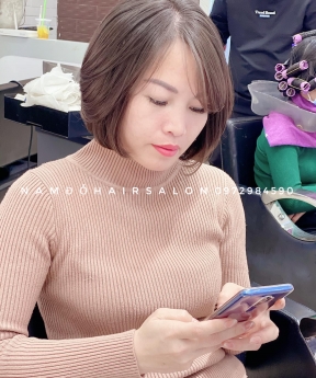 Uốn Phục Hồi Tóc Ngang Vai Ở Đâu Đẹp Giá Rẻ Hoài Đức - Nam Đỗ Hair Salon
