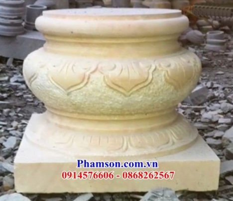 017# mẫu chân tảng bằng đá đẹp trà vinh