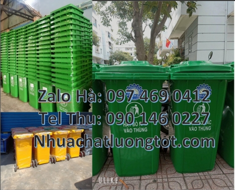 thùng rác 60 lít Thùng rác 240l, Thùng rác đạp chân 20l, Thùng rác 120l đạp chân, thùng rác 120l
