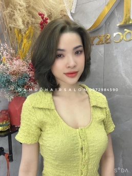 Uốn Cụp Tóc Ngang Vai Ở Đâu Đẹp Uy Tín Giá Rẻ Hoài Đức - Nam Đỗ Hair Salon