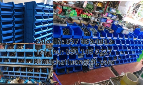 Kệ nhựa A5, khay nhựa A6, hộp nhựa A8 khay đựng ốc vít, kệ trung, kệ đại khay đựng đồ nghề, Địa ch
