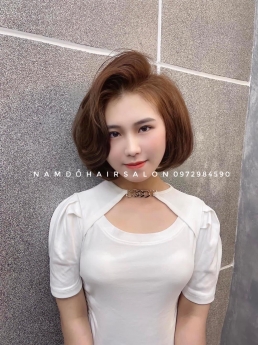 Uốn Cụp Phồng Tóc Ngang Vuông Ở Đâu Đẹp Giá Rẻ Hoài Đức - Nam Đỗ Hair Salon
