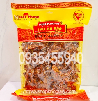 Sỉ lẻ khô bò miếng Nhật Hưng