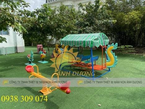 Bập bênh đòn 2 ghế nhập khẩu dành cho bé