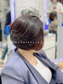 Uốn Phục Hồi Tóc Ngang Vai Ở Đâu Đẹp Uy Tín Giá Rẻ Hoài Đức - Nam Đỗ Hair Salon