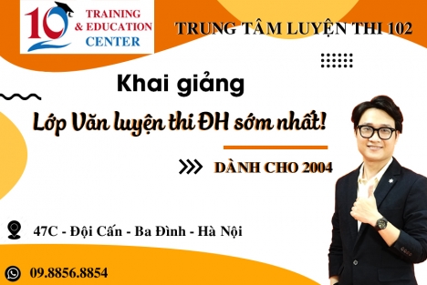 Tuyển sinh lớp văn thầy Hòa