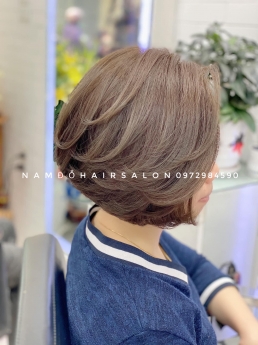 Uốn Tóc Ngắn Mái Mưa Ở Đâu Đẹp Giá Rẻ Hoài Đức - Nam Đỗ Hair Salon