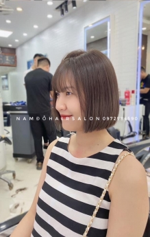 Uốn Tóc Bob Mái Lệch Ở Đâu Đẹp Giá Rẻ Hoài Đức - Nam Đỗ Hair Salon
