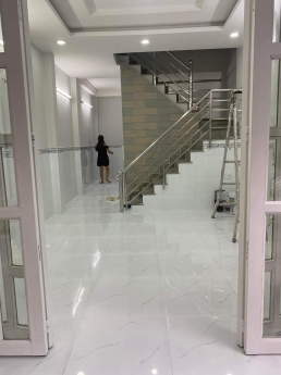 TT Q6, SÁT MẶT TIỀN PHẠM VĂN CHÍ, GẦN HẬU GIANG, MINH PHỤNG, SỔ NỞ HẬU TÀI LỘC, NHÀ MỚI ĐẸP  2TẦNG