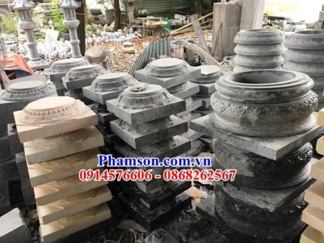 017# mẫu chân tảng bằng đá đẹp trà vinh