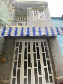 TT Q6, SÁT MẶT TIỀN PHẠM VĂN CHÍ, GẦN HẬU GIANG, MINH PHỤNG, SỔ NỞ HẬU TÀI LỘC, NHÀ MỚI ĐẸP  2TẦNG