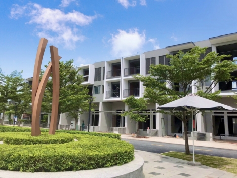 Nhà phố liền kề,thanh toán 30% là dọn vào ở. số hồng trao tay