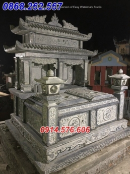 29* mẫu mộ hai mái bằng đá hậu giang