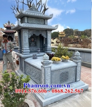 29* mẫu mộ hai mái bằng đá hậu giang