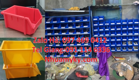 Khay nhựa giá sỉ lẻ, Kệ đựng phụ kiện duy tân, Kệ nhựa cỡ đại, khay đựng ốc vít, khay linh kiện xanh