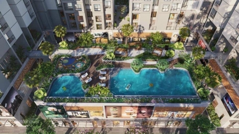 CĂN HỘ 2PN+2WC GẦN BigC DĨ AN, GIÁ 1 TỶ 7  CHO VAY 70%, 0Đ GỐC 0Đ LÃI 18 THÁNG