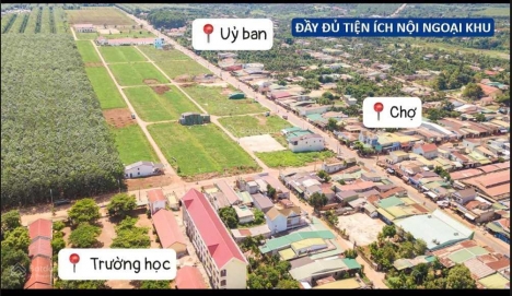 Bán 396m2 (ngang 18m), đường 8m, phù hợp xây biệt thự sân vườn, ven TP. Buôn Mê Thuột