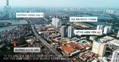 #RoseTown-79 Ngọc Hồi chung cư cửa ngõ Hà Nội