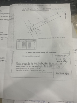 CÓ 800TR  MUA đc Đất MT Thạnh Xuân 38 - Tiện xây khách sạn, VP KD, kho xưởng GẦN 200M2 THỔ CƯ