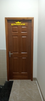 Cửa gỗ HDF Veneer giá bao nhiêu một bộ?