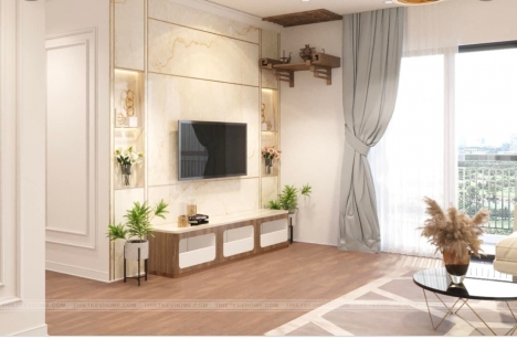 Bán căn hộ 97m2, tầng 6, khu chung cư Nguyễn Văn Cừ- 4 PN, 2 Ban công, View ĐẸP,NỘI THẤT đủ