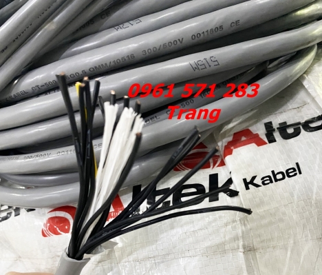 Cáp điều khiển 16 lõi loại có lưới và không lưới