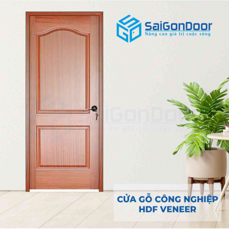 Những ưu điểm của cửa gỗ công nghiệp HDF Veneer