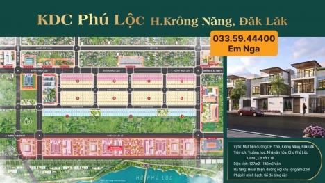 Bán Đất KDC Phú Lộc -  Tặng Sổ Liền Tay Nổ Ngay Lợi Nhuận Cuối Năm 2022