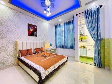 Chỉ 6Ty8 Có nhà 4 tầng 4.1 x 16 HXH Quang Trung GoVấp