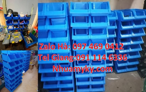 Khay nhựa giá sỉ lẻ, Kệ đựng phụ kiện duy tân, Kệ nhựa cỡ đại, khay đựng ốc vít, khay linh kiện xanh