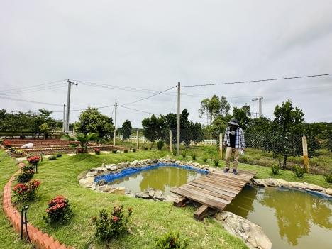 VƯỜN GLAMPING HỒ TRỊ AN LA NGÀ ĐỊNH QUÁN SỔ HỒNG RIÊNG BIỆT 1000m2