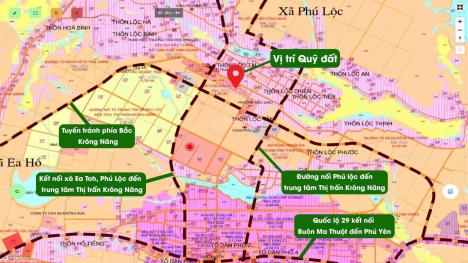 [ Shock ] 5 lô liền kề giai đoạn 1 đất nền trung tâm hành chính Krông Năng- ĐăkLăk