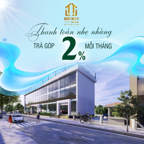 THIẾT KẾ CHUẨN CHÂU ÂU, SANG TRỌNG - KHU DÂN CƯ QUỐC VIỆT 2