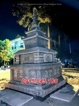 24* THÁP MỘ BẰNG ĐÁ ĐẸP ĐỂ TRO CỐT – BA MÁ